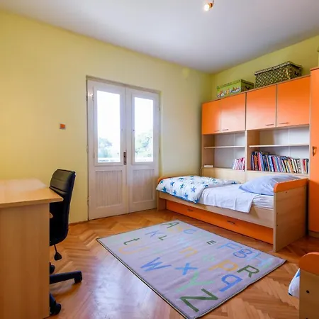 The Consists Of Two Bedrooms, A Bathroom, A Kitchen And A Living Apartment Zadar