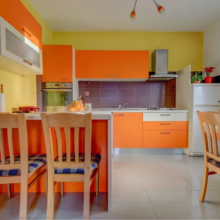 The Consists Of Two Bedrooms, A Bathroom, A Kitchen And A Living Apartment Zadar