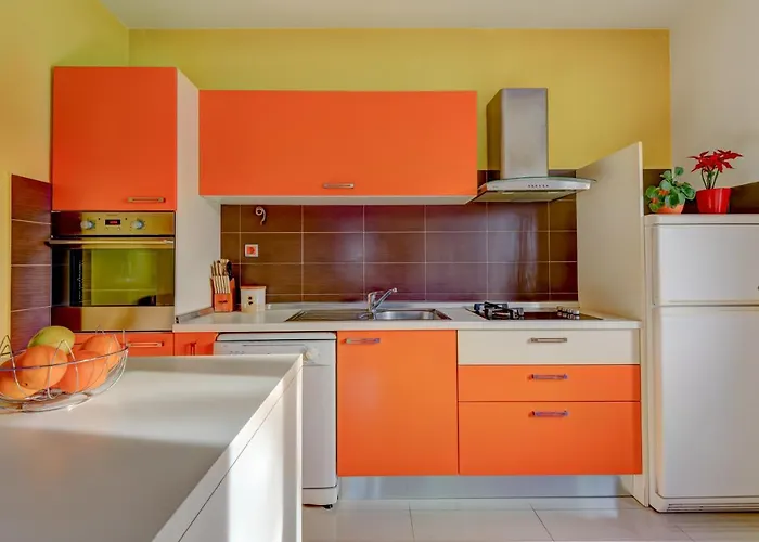 The Consists Of Two Bedrooms, A Bathroom, A Kitchen And A Living Apartment Zadar