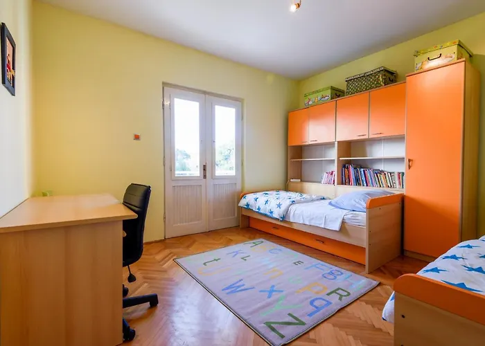 The Consists Of Two Bedrooms, A Bathroom, A Kitchen And A Living Apartment Zadar