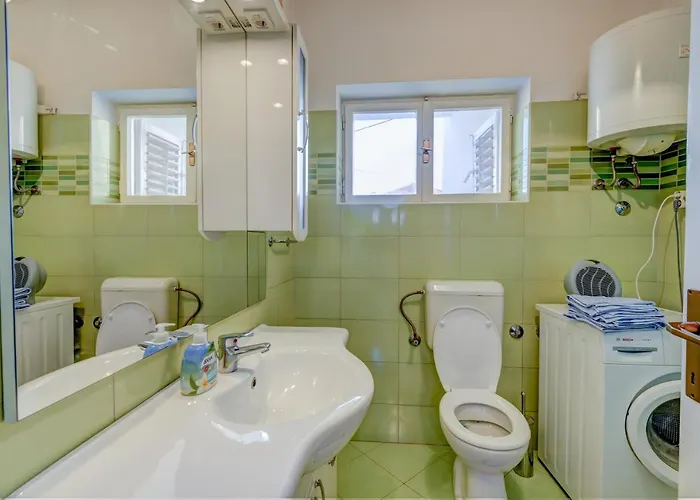 The Consists Of Two Bedrooms, A Bathroom, A Kitchen And A Living Apartament Zadar