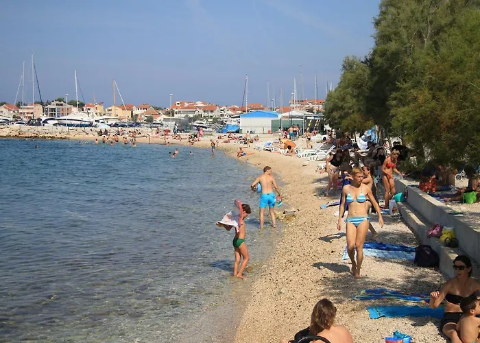 The Consists Of Two Bedrooms, A Bathroom, A Kitchen And A Living Apartment Zadar