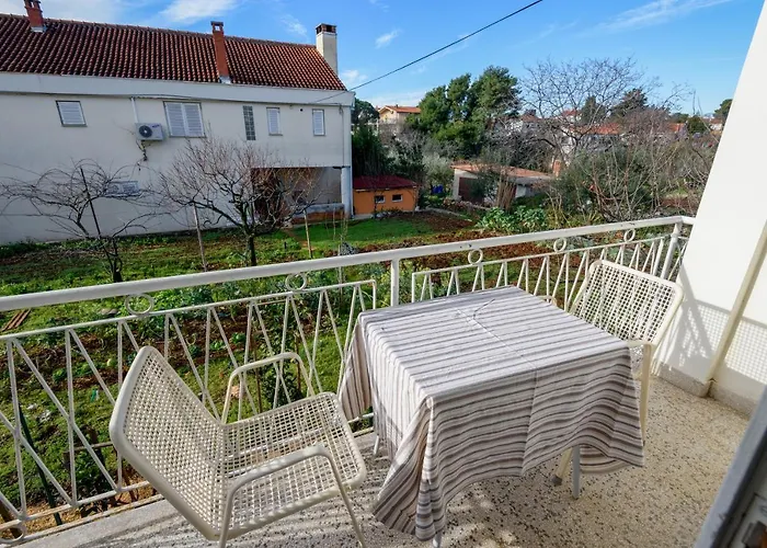 Apartment The Consists Of Two Bedrooms, A Bathroom, A Kitchen And A Living Zadar