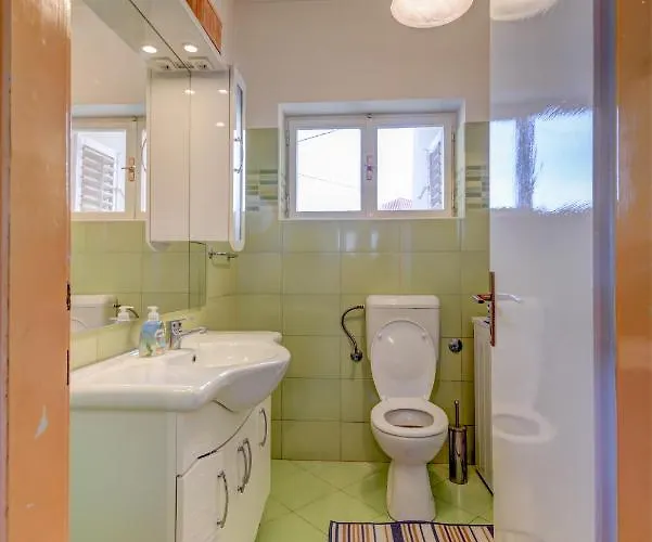 The Consists Of Two Bedrooms, A Bathroom, A Kitchen And A Living Apartment Zadar