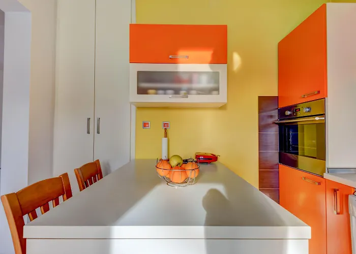 Apartment The Consists Of Two Bedrooms, A Bathroom, A Kitchen And A Living