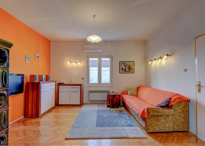 Apartament The Consists Of Two Bedrooms, A Bathroom, A Kitchen And A Living Zadar