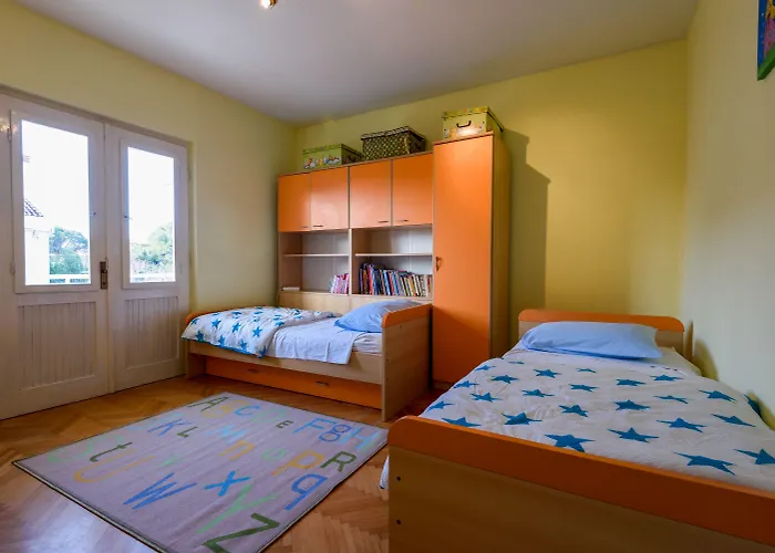 The Consists Of Two Bedrooms, A Bathroom, A Kitchen And A Living Apartament Zadar
