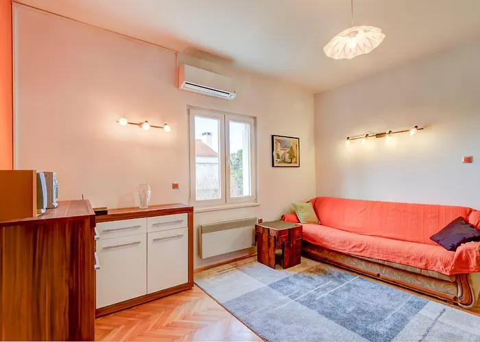 The Consists Of Two Bedrooms, A Bathroom, A Kitchen And A Living Zadar